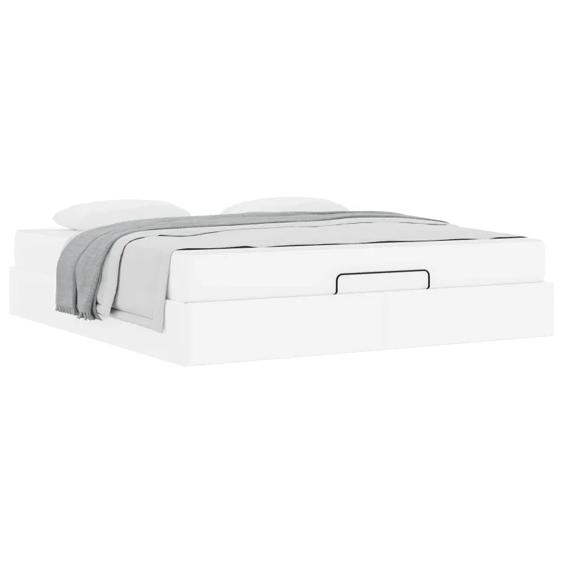 Lovos rėmas su čiužiniu Kita 2 pcs Balta PVC