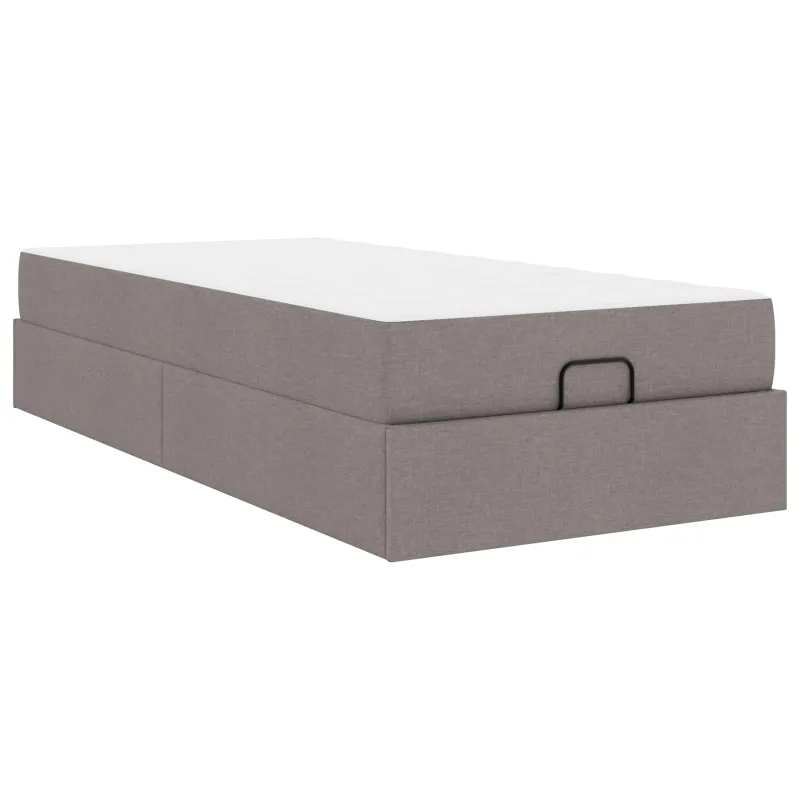 Lovos rėmas su čiužiniu 2 pcs Tortora audinys