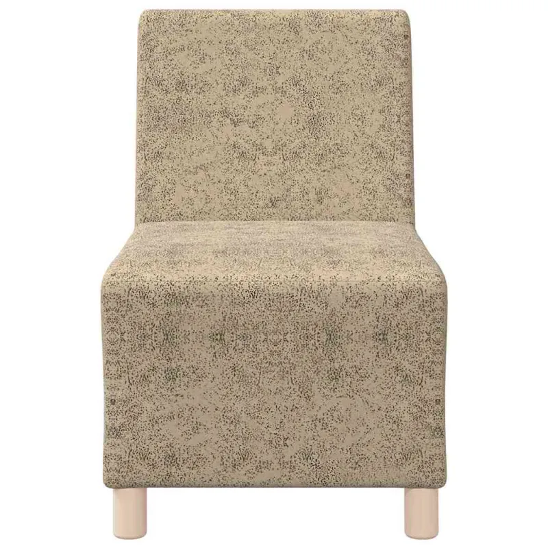 Modulinis sofa vienetas be rankų 2 pcs Šviesiai pilka