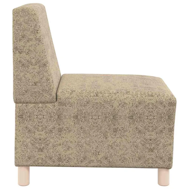 Modulinis sofa vienetas be rankų 2 pcs Šviesiai pilka