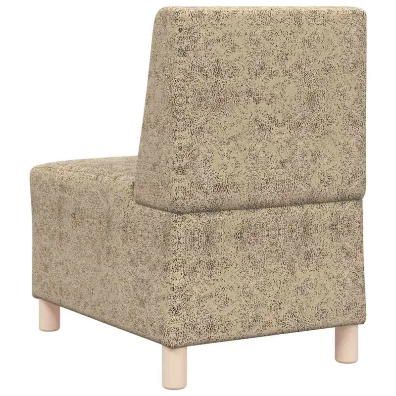 Modulinis sofa vienetas be rankų 2 pcs Šviesiai pilka