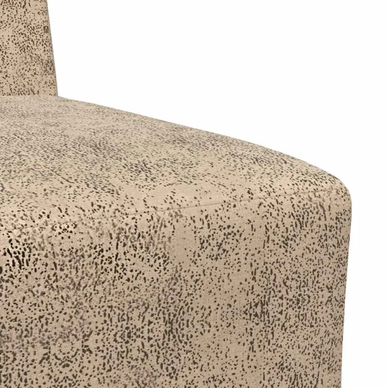 Modulinis sofa vienetas be rankų 2 pcs Šviesiai pilka
