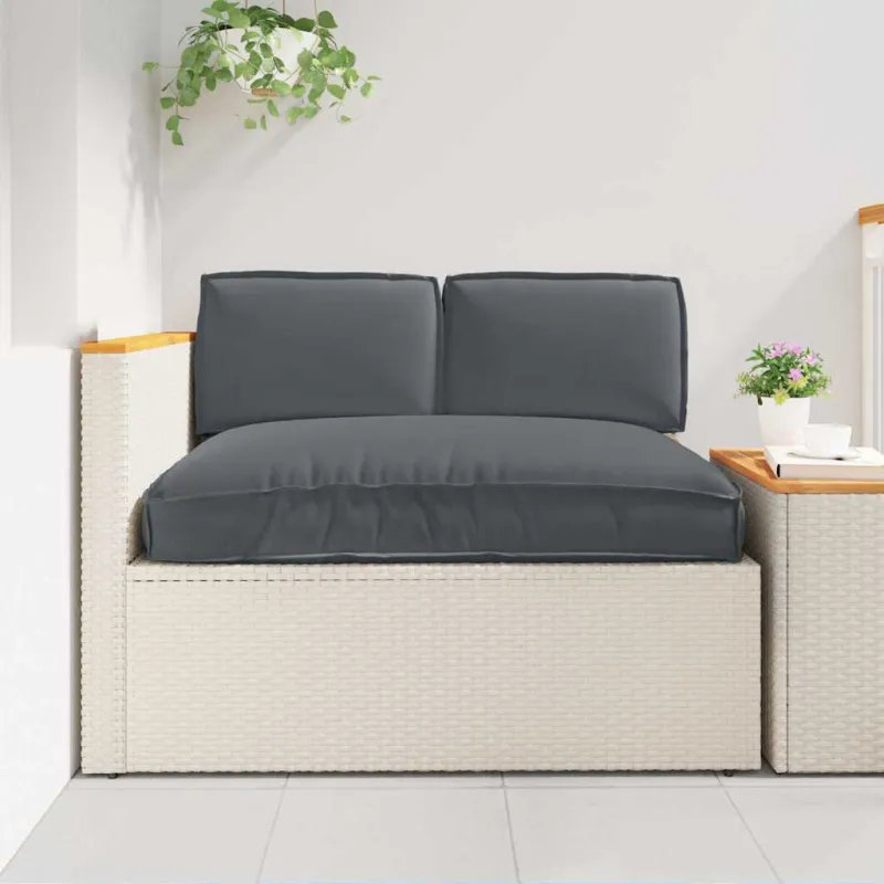 Pagalvių komplektas 3 pcs Antracitas Oksfordo audinys