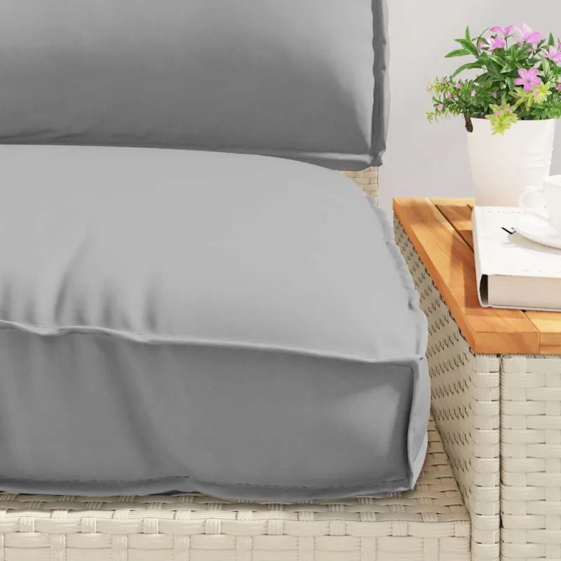 Pagalvių komplektas 3 pcs Pilka Oksfordo audinys