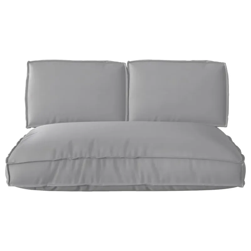 Pagalvių komplektas 3 pcs Pilka Oksfordo audinys