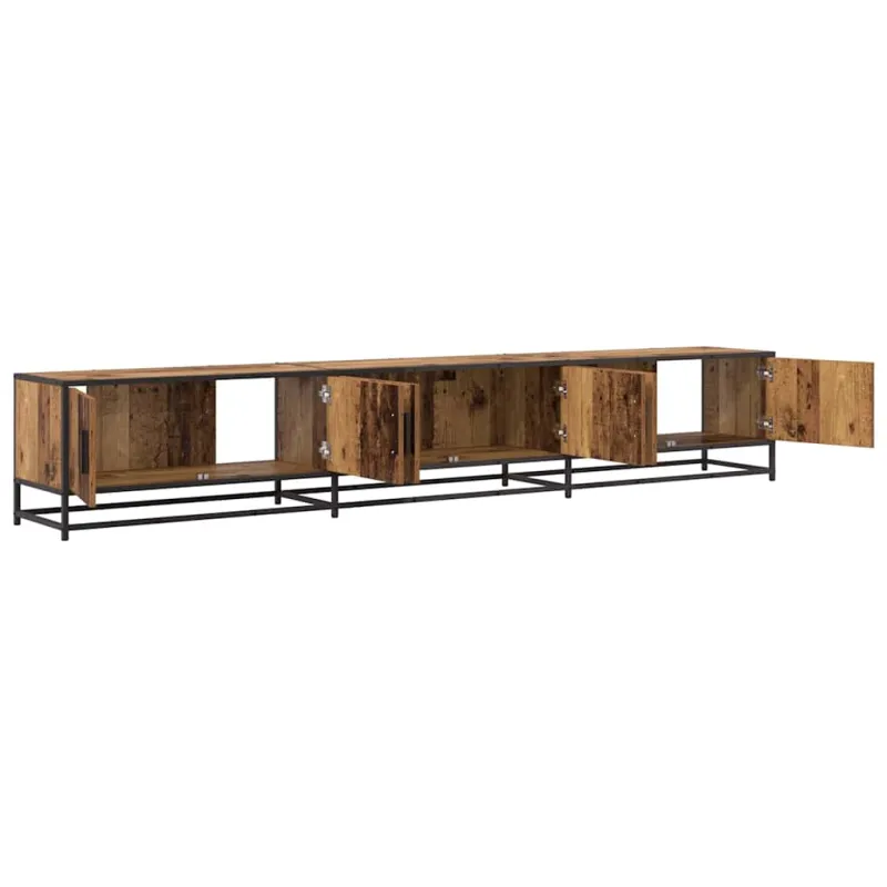 TV vienetai 2 pcs Senovinis medis 240 x 35 x 41 cm