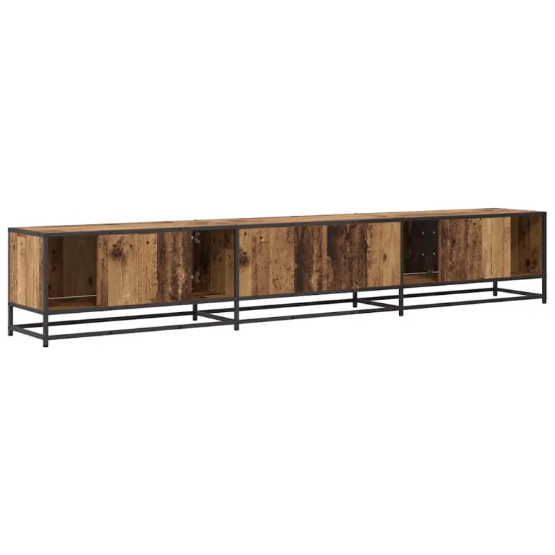 TV vienetai 2 pcs Senovinis medis 240 x 35 x 41 cm