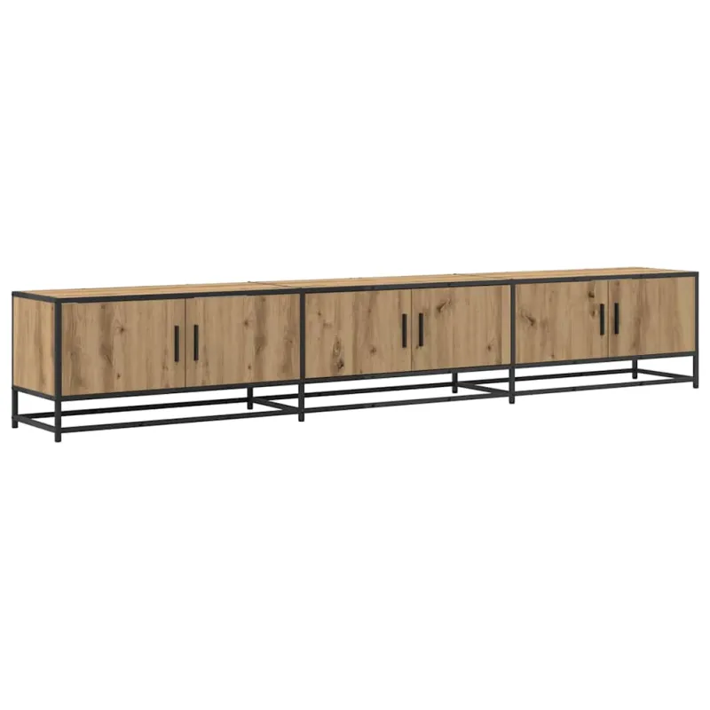 TV vienetai 2 pcs Amatininkų ąžuolas 240 x 35 x 41 cm