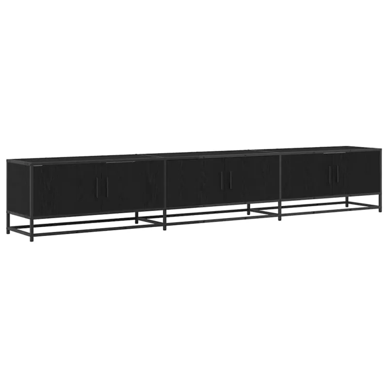 TV vienetai 2 pcs Juodas ąžuolas 240 x 35 x 41 cm