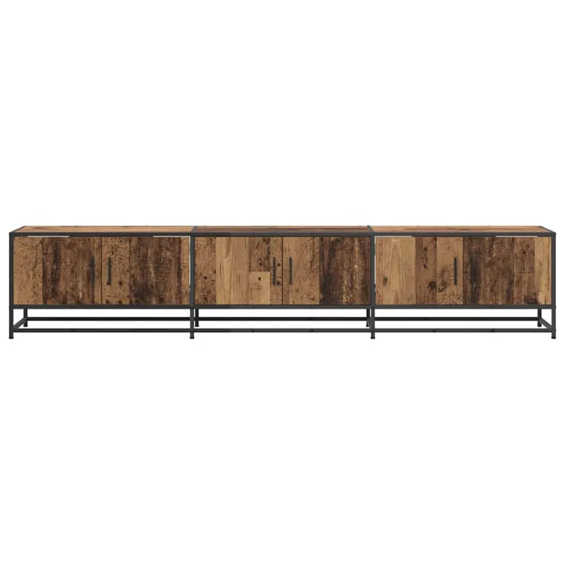 TV vienetai 2 pcs Senovinis medis 210 x 35 x 41 cm