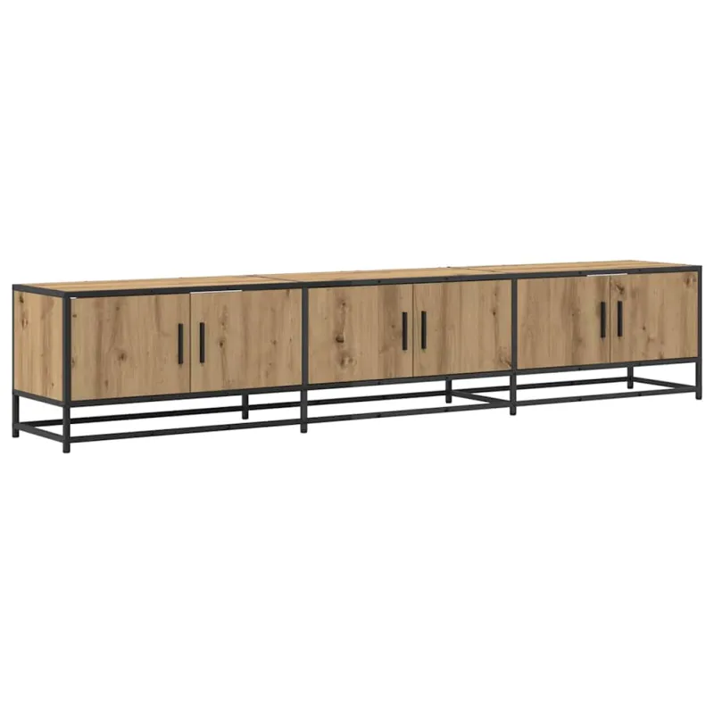 TV vienetai 2 pcs Amatininkų ąžuolas 210 x 35 x 41 cm