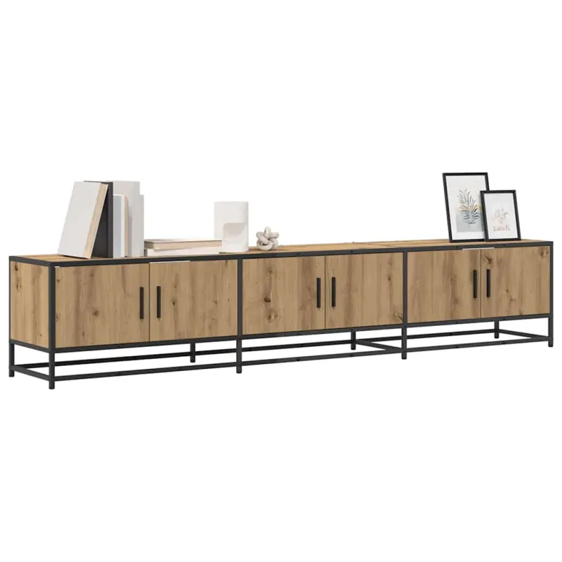 TV vienetai 2 pcs Amatininkų ąžuolas 210 x 35 x 41 cm