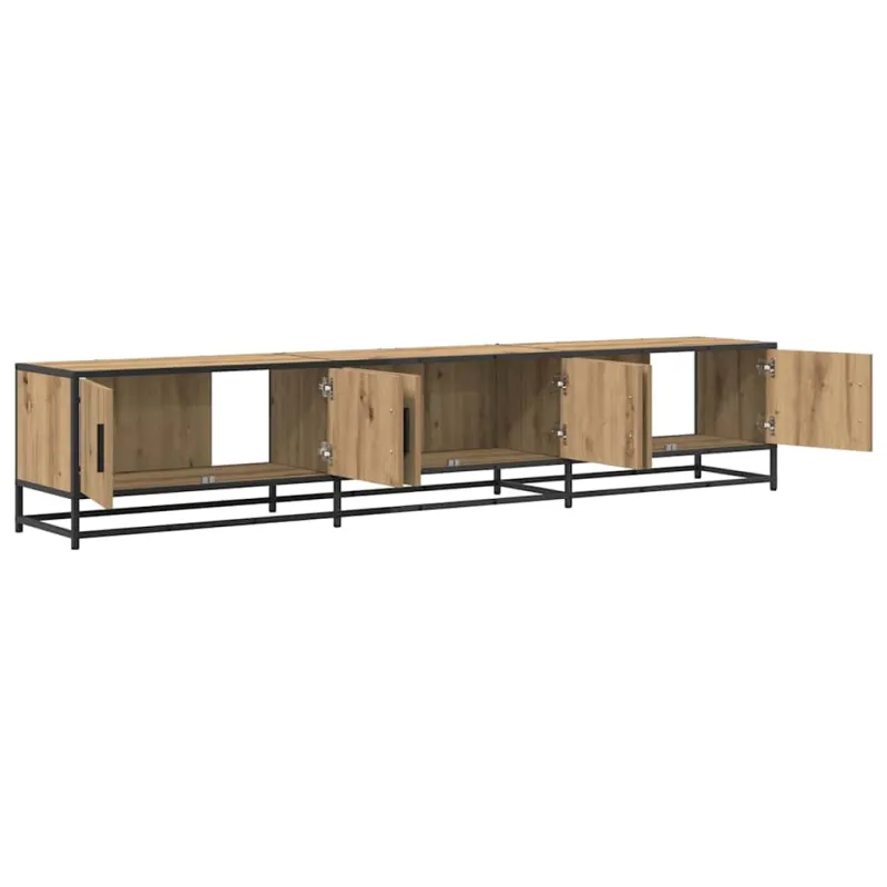 TV vienetai 2 pcs Amatininkų ąžuolas 210 x 35 x 41 cm