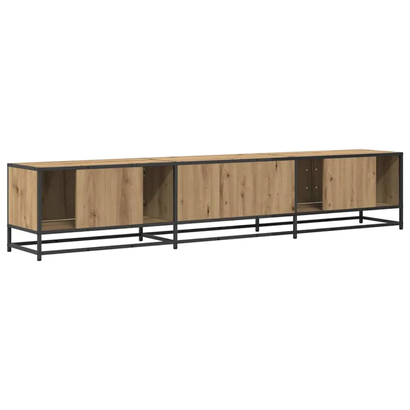 TV vienetai 2 pcs Amatininkų ąžuolas 210 x 35 x 41 cm