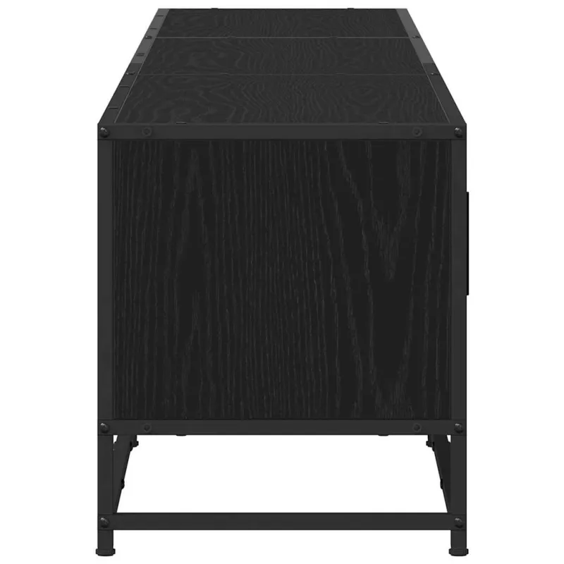 TV vienetai 2 pcs Juodas ąžuolas 210 x 35 x 41 cm