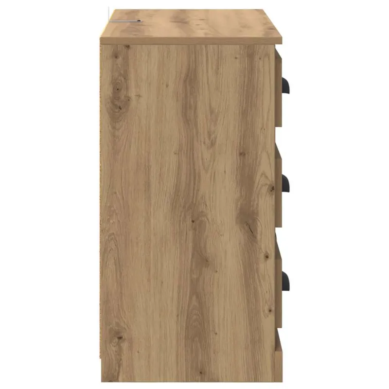 Šoninės lentynos 2 pcs Amatininkų ąžuolas 70 x 35,5 x 67,5 cm