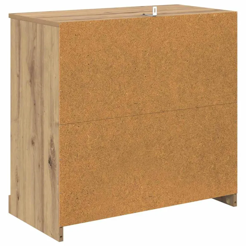 Šoninės lentynos 2 pcs Amatininkų ąžuolas 70 x 35,5 x 67,5 cm