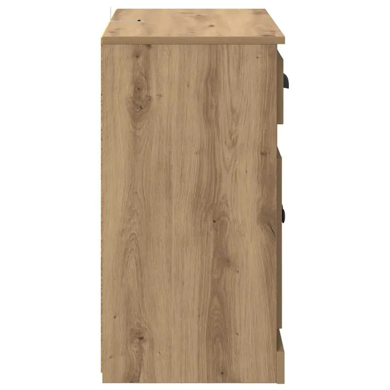 Šoninės lentynos 2 pcs Amatininkų ąžuolas 70 x 35,5 x 67,5 cm