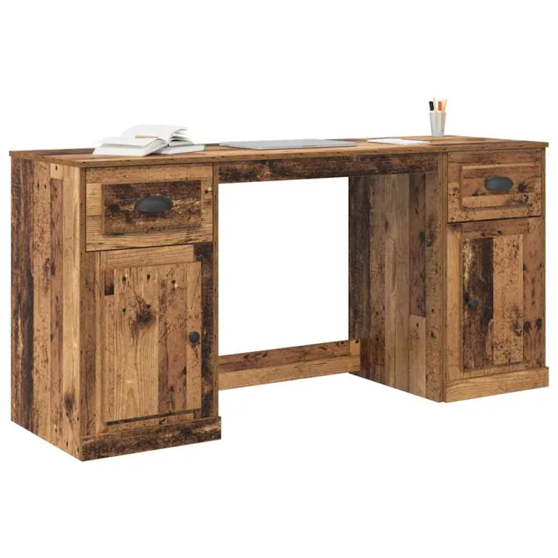 Stalas su spintele Senovinis medis 154,5 x 50 x 75 cm
