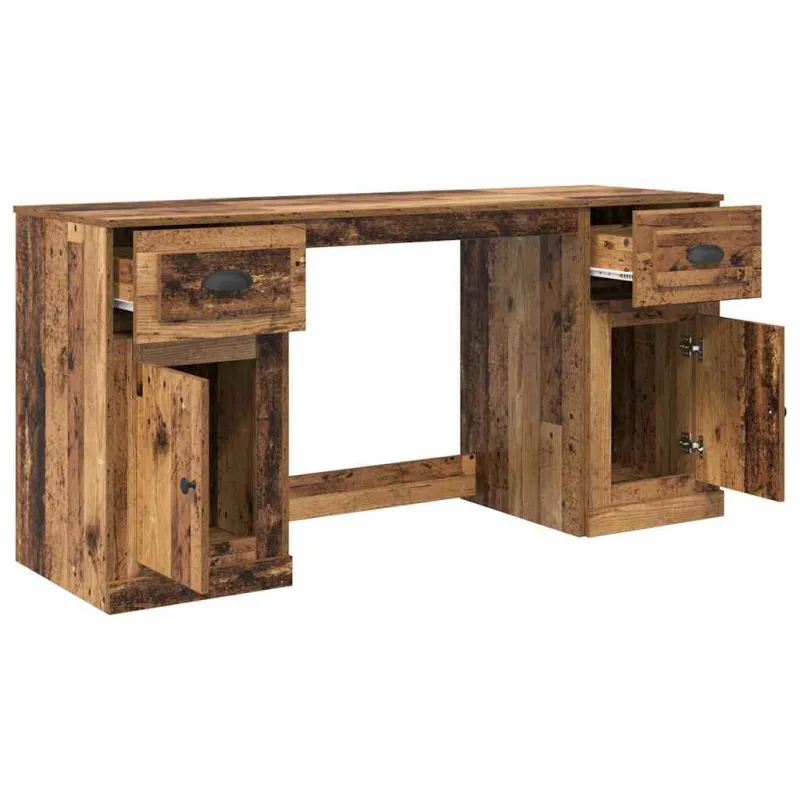 Stalas su spintele Senovinis medis 154,5 x 50 x 75 cm