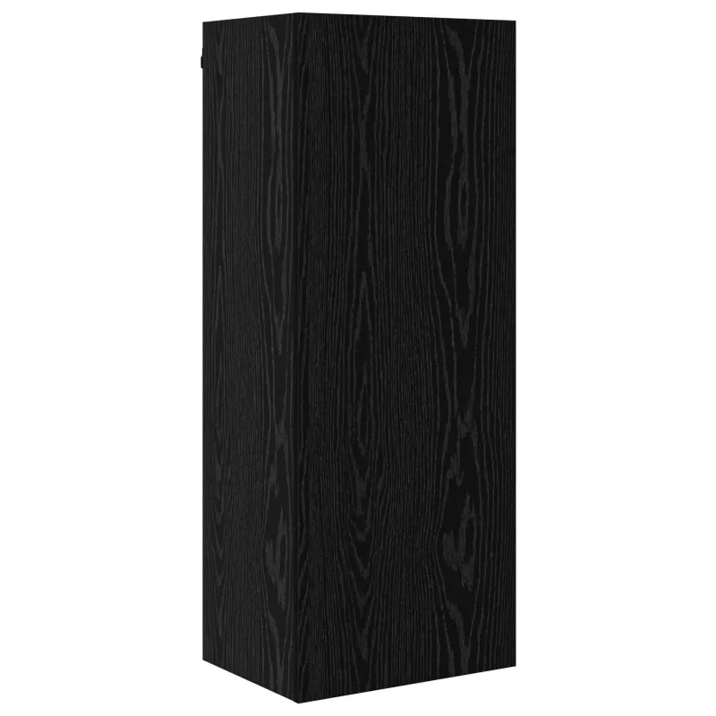 Televizoriaus sieninis modulis 5 pcs Juodas ąžuolas
