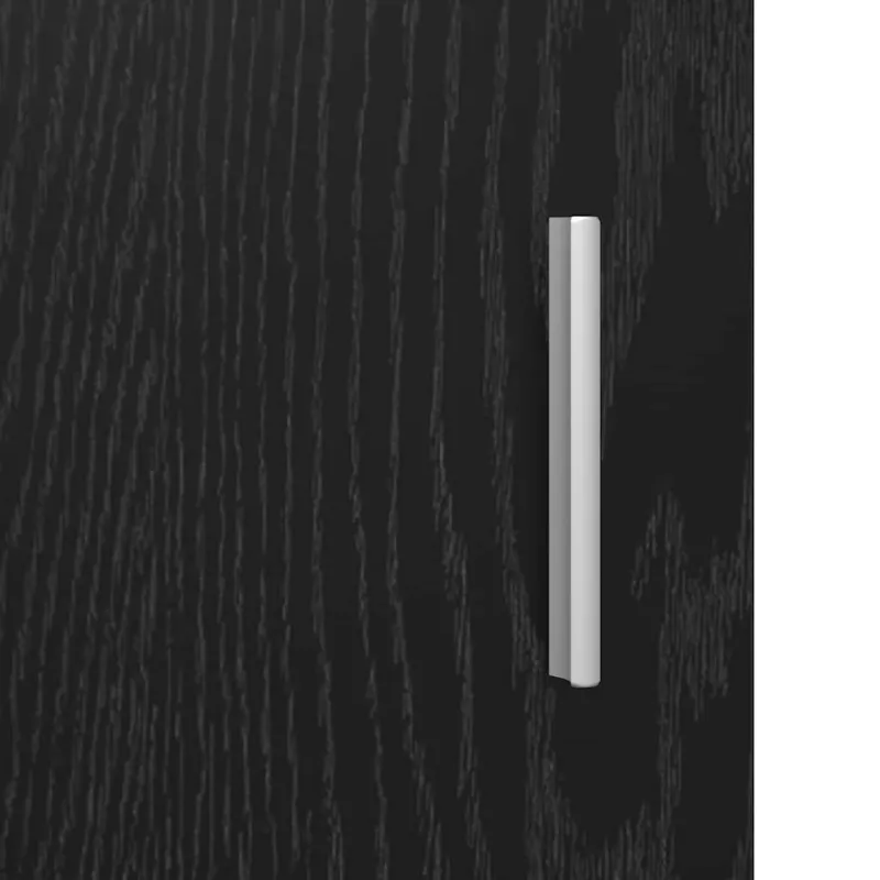 Šoninės lentynos Corona 2 pcs Juodas ąžuolas 59 x 39 x 80 cm