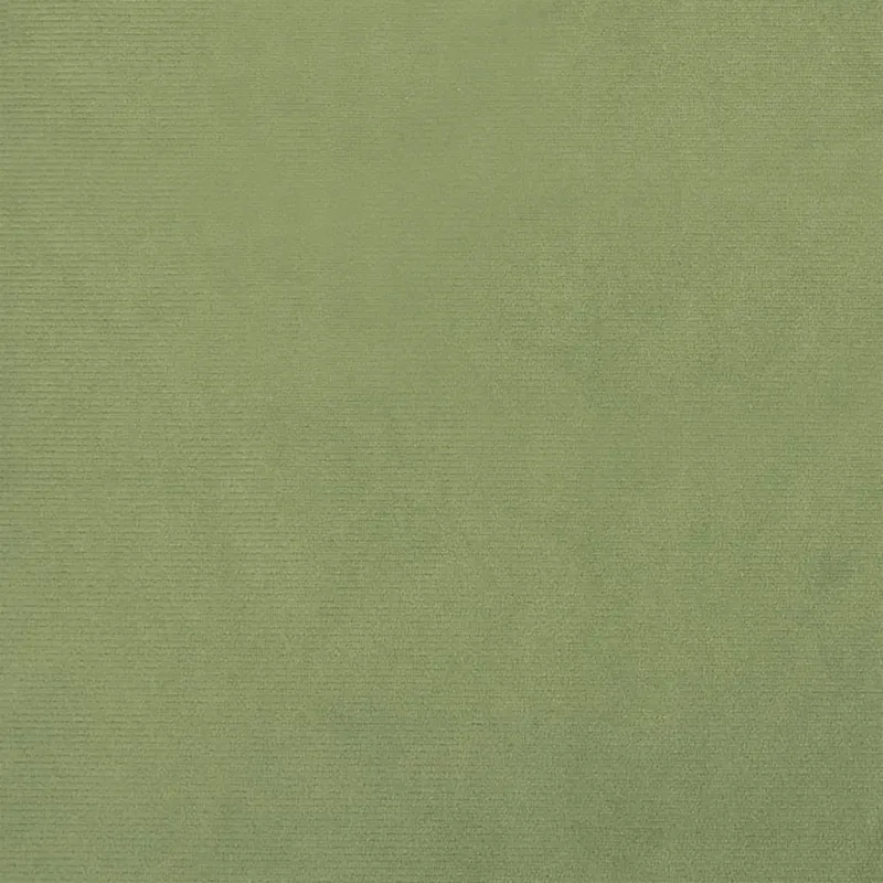 Pufas-daiktadėžė, garstyčių žalios spalvos, aksomas, apskritas 31 x 37 cm