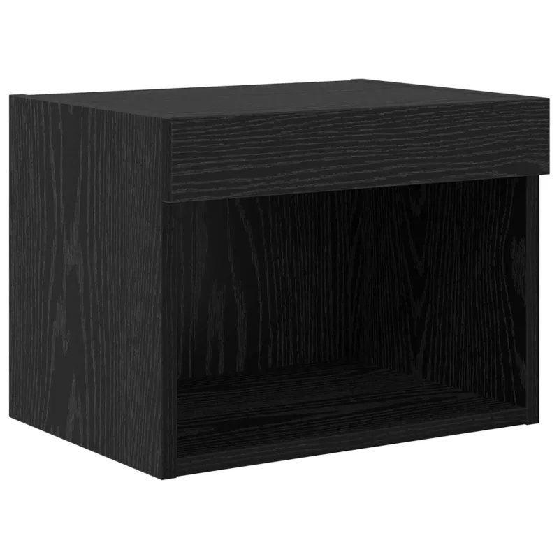 Televizorių sieniniai baldai su LED 5 pcs 40,5 x 30 x 102 cm