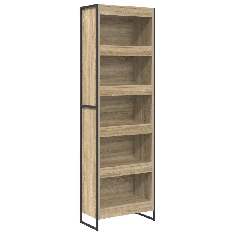 Knygų spinta 2 pcs Sonoma 60 x 30 x 189,5 cm Apdirbta mediena