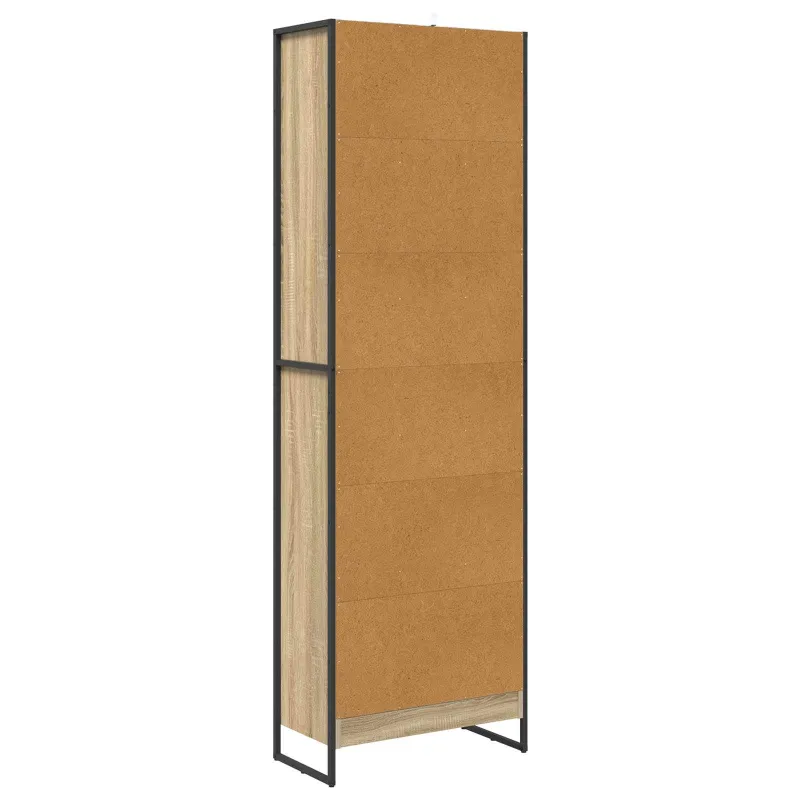 Knygų spinta 2 pcs Sonoma 60 x 30 x 189,5 cm Apdirbta mediena