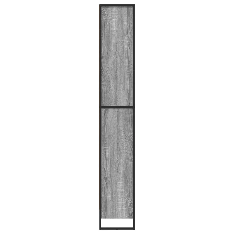 Knygų spinta 2 pcs Pilkas Sonoma 60 x 30 x 189,5 cm
