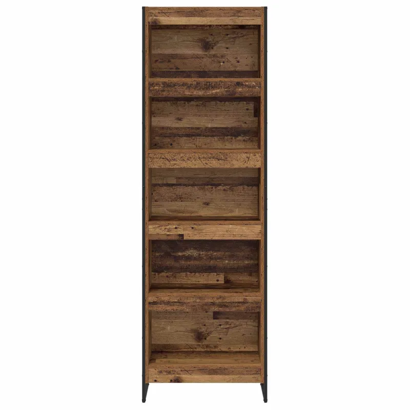 Knygų spinta 2 pcs Senovinis medis 60 x 30 x 189,5 cm
