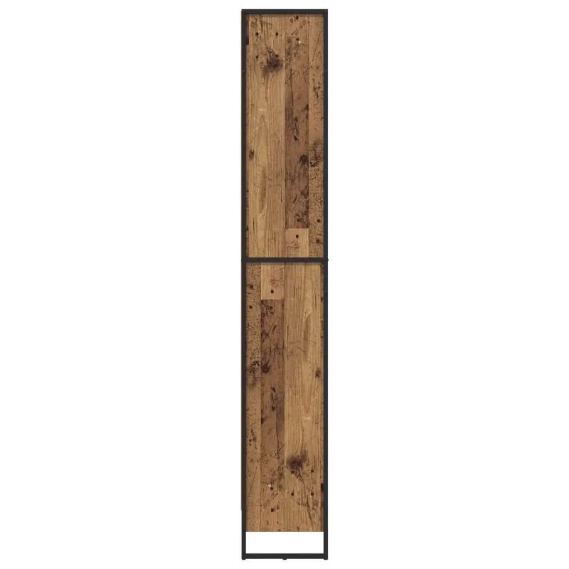 Knygų spinta 2 pcs Senovinis medis 60 x 30 x 189,5 cm