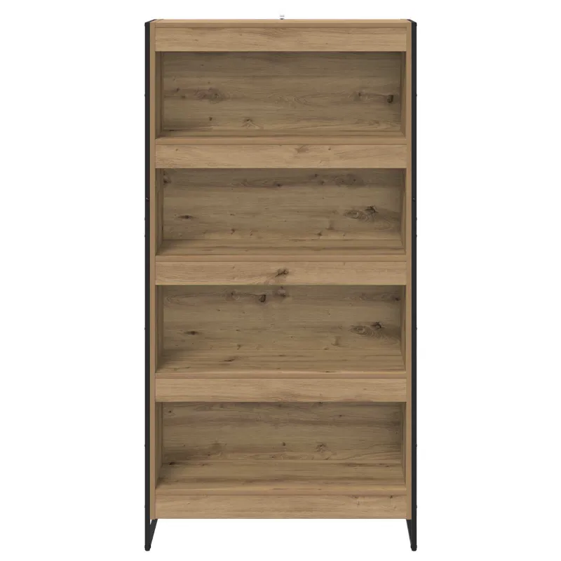 Knygų spinta 2 pcs Meistrų ąžuolas 80 x 30 x 155 cm
