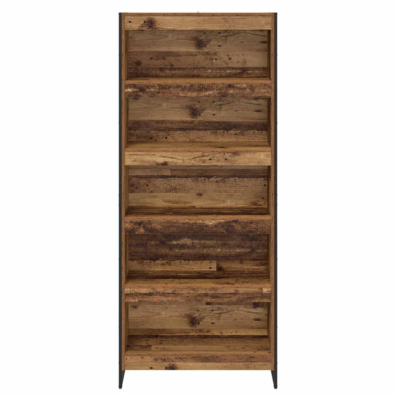 Knygų spinta 2 pcs Senovinis medis 80 x 30 x 189,5 cm