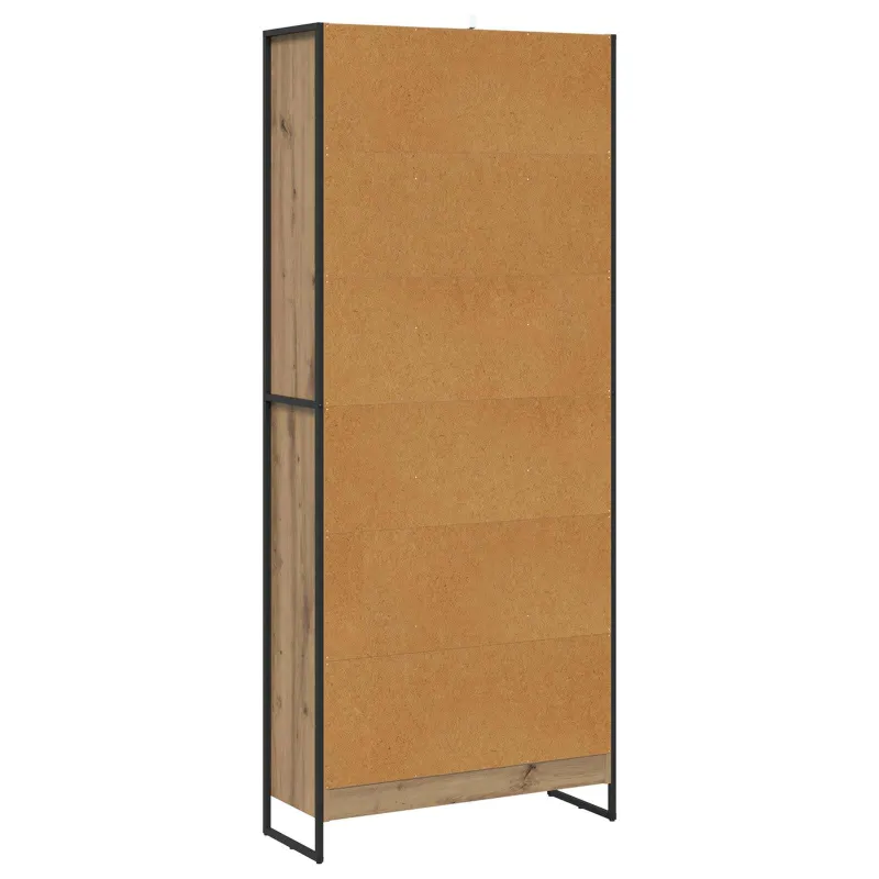 Knygų spinta 2 pcs Meistrų ąžuolas 80 x 30 x 189,5 cm