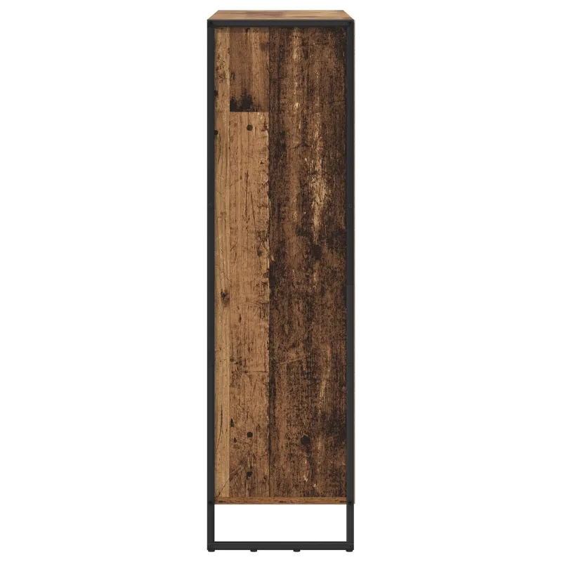 Knygų spinta 2 pcs Senovinis medis 99,5 x 30 x 108 cm