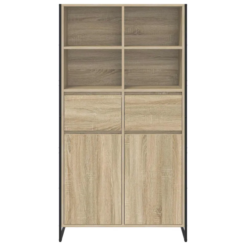 Kabalas 2 pcs Sonoma 81 x 36 x 150.5 cm Apdirbta mediena