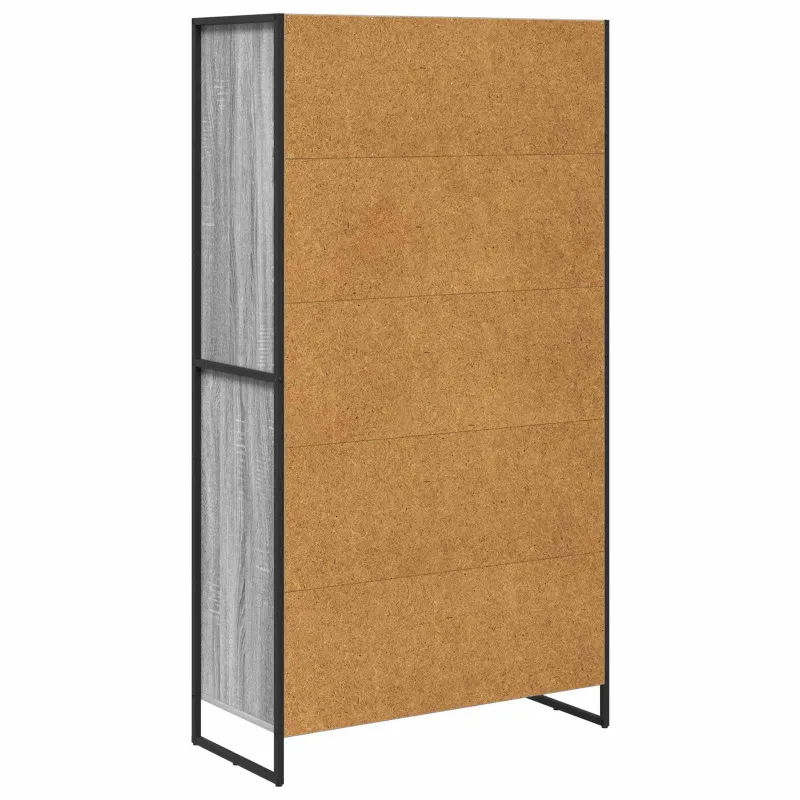 Kabalas 2 pcs Pilkas Sonoma 81 x 36 x 150.5 cm Apdirbta mediena