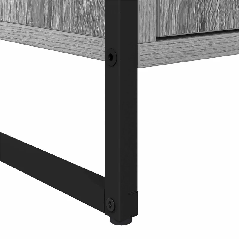 Kabalas 2 pcs Pilkas Sonoma 81 x 36 x 150.5 cm Apdirbta mediena