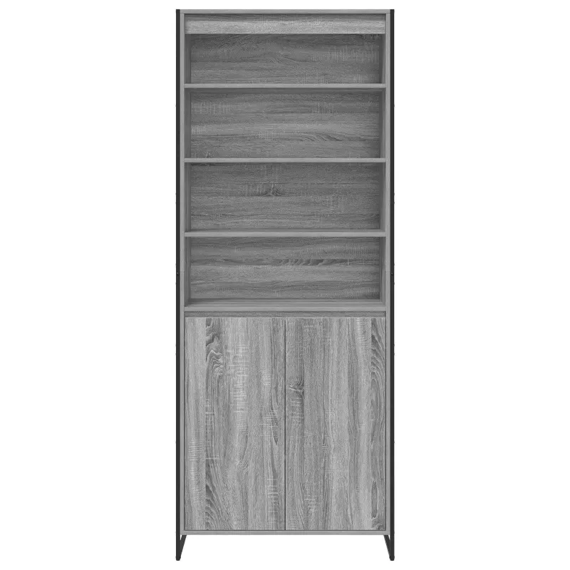Aukšti spintelės Pilkas Sonoma 79 x 36 x 200 cm