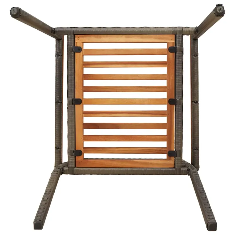 Sodo krėslai, kurie vienas ant kito sukraunami 4 pcs