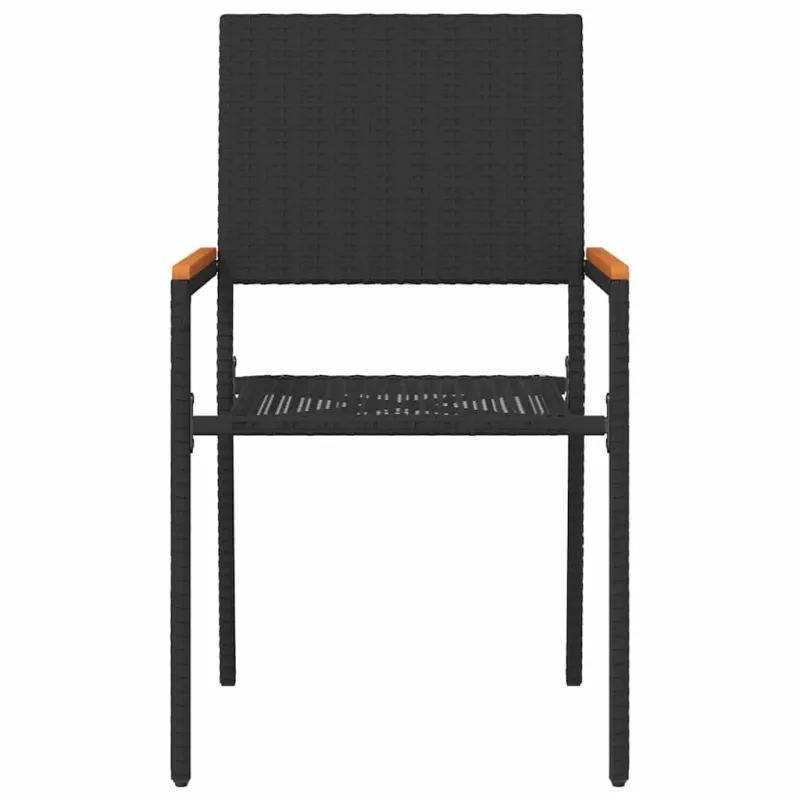 Sodo krėslai, kurie vienas ant kito sukraunami 4 pcs
