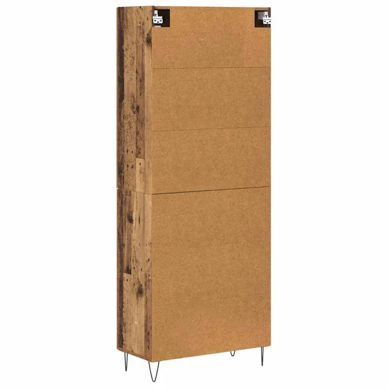 Aukštas spintelė 2 pcs Senas medis