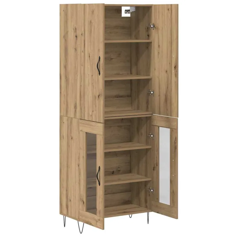 Aukštas spintelė 2 pcs Amatininkų ąžuolas