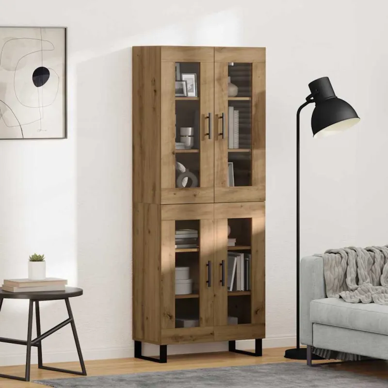 Aukštas spintelė 2 pcs Amatininkų ąžuolas
