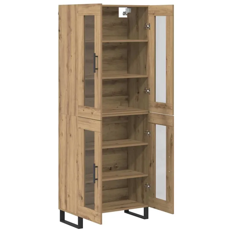 Aukštas spintelė 2 pcs Amatininkų ąžuolas