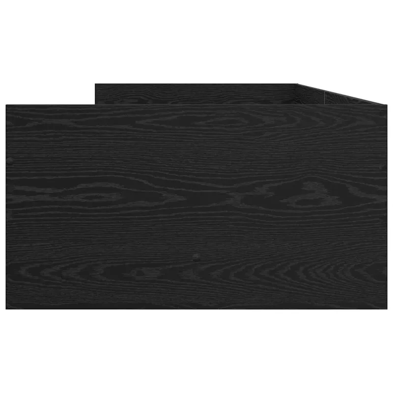 Lovos rėmas Juodas ąžuolas 100 x 200 cm Kietos pušies mediena