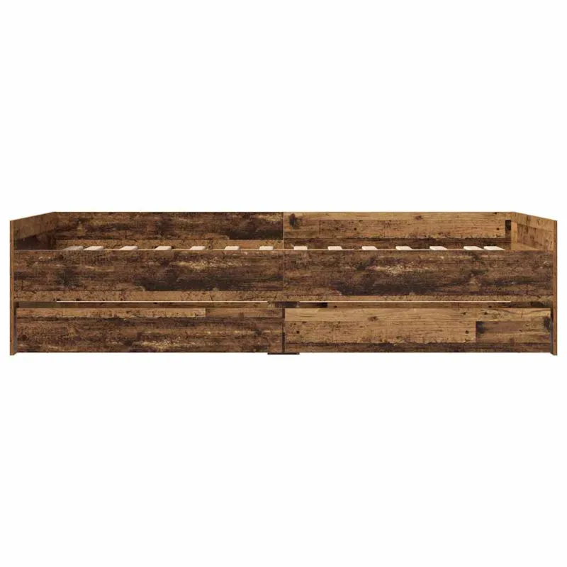 Lovos rėmas Senovinis medis 90 x 200 cm Kietos pušies mediena