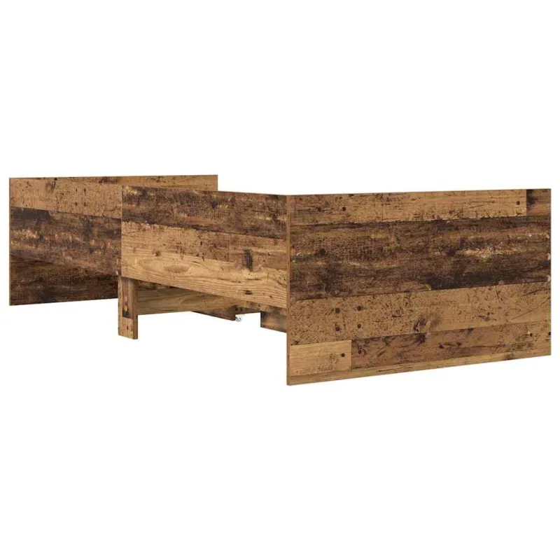 Lovos rėmas Senovinis medis 90 x 200 cm Kietos pušies mediena
